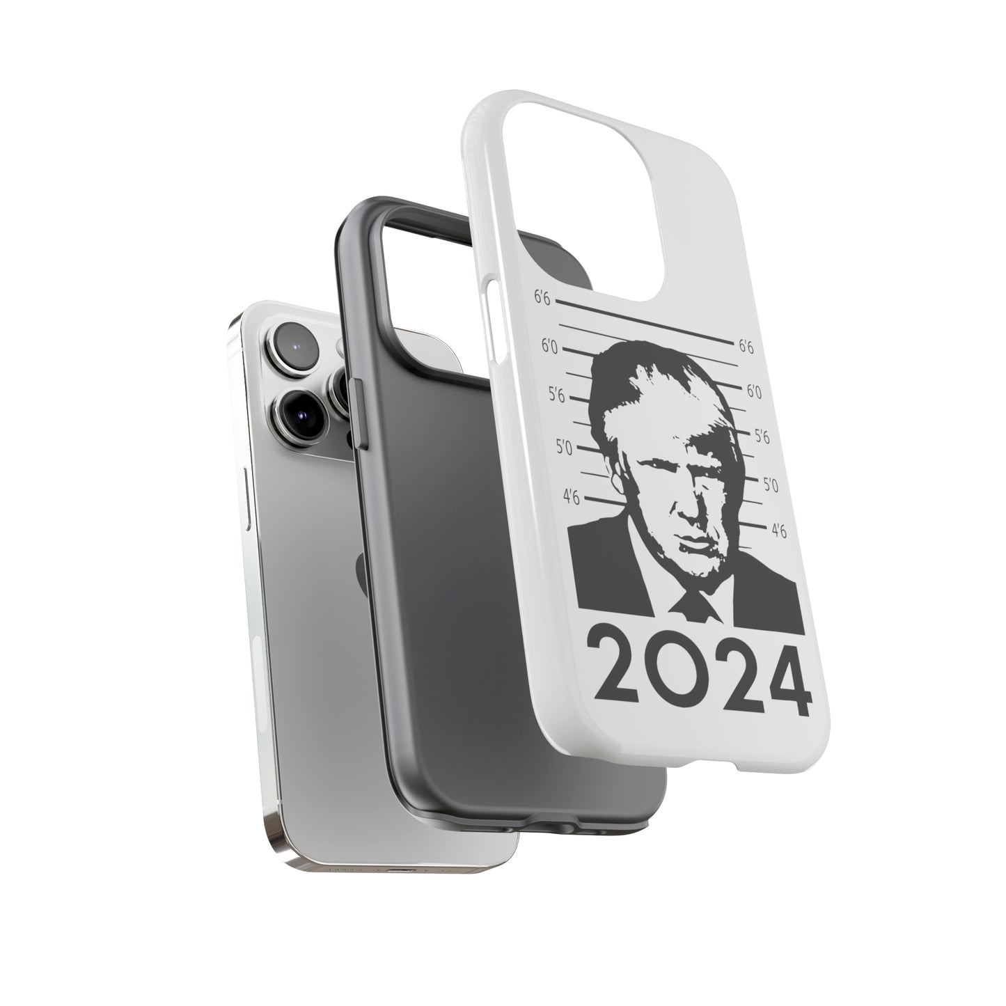 Trump Mug Shot Protective Phone Case for IPhone, Google and Samsung