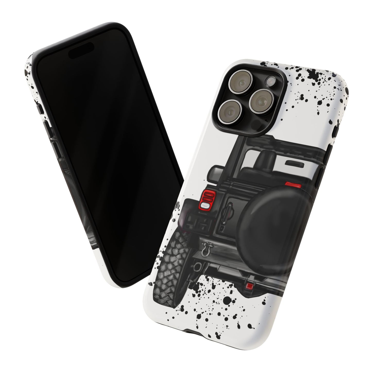 Off Road Life Black Protective Case for Iphone, Google and Samsung