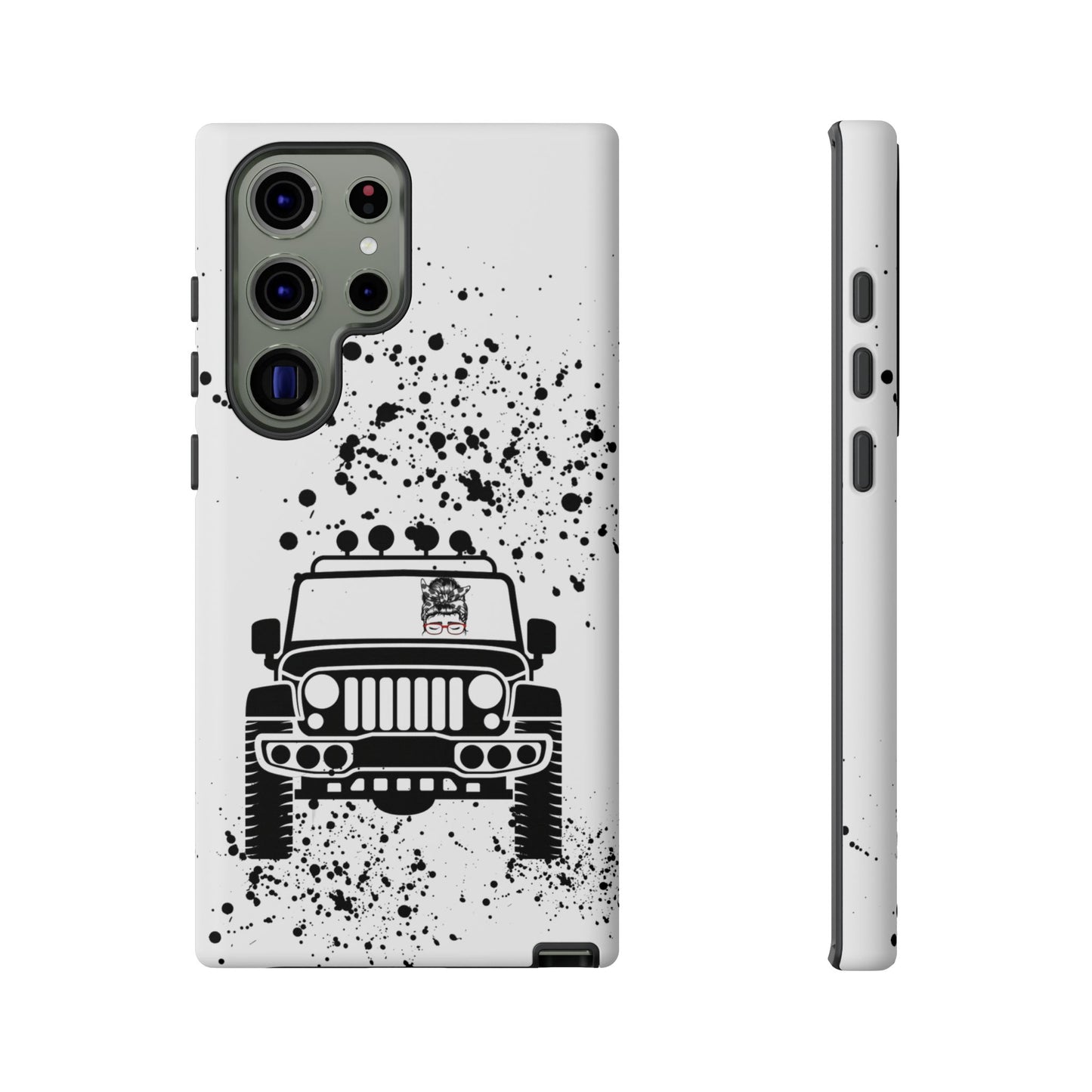 Off Road Girl with Glasses Tough Cases