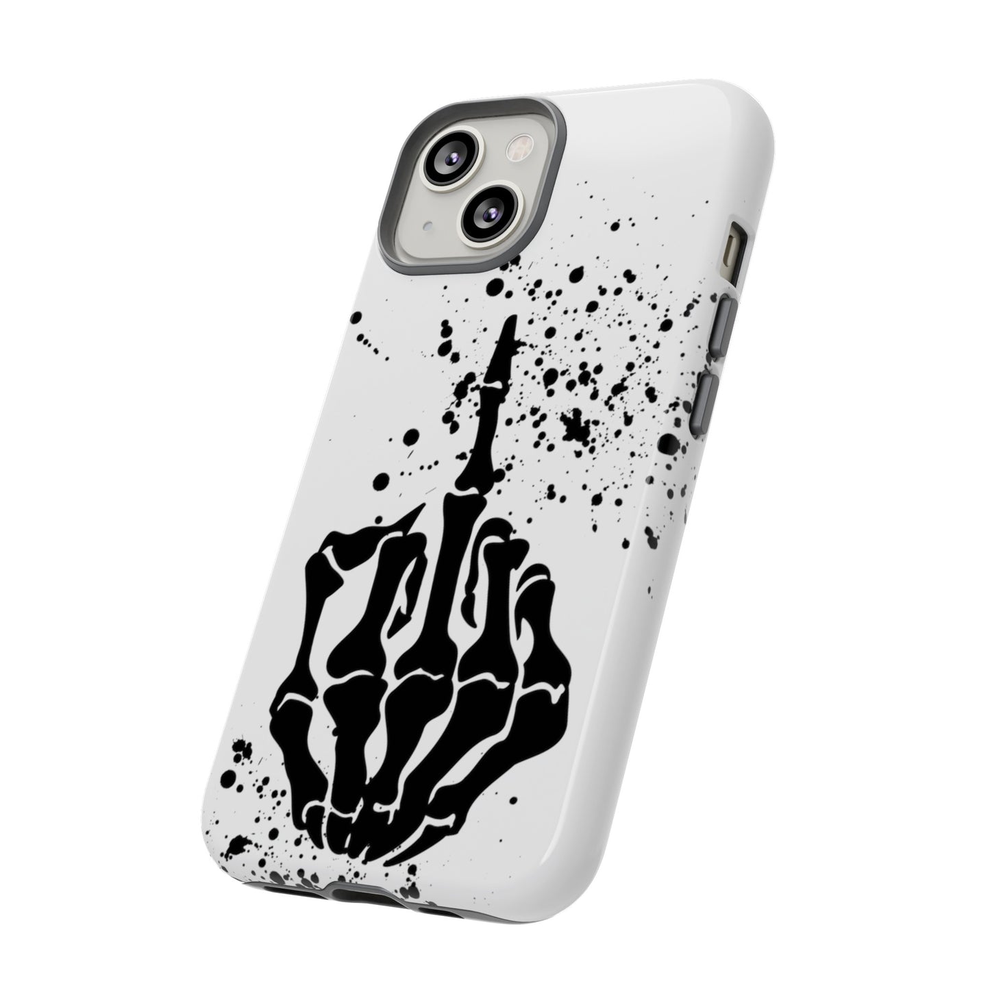 Skeleton, Finger Protective Case for Iphone, a Google and Samsung phones