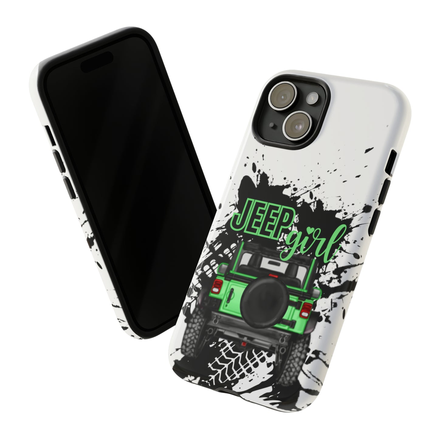 Off Road Girl Green Tough Cases