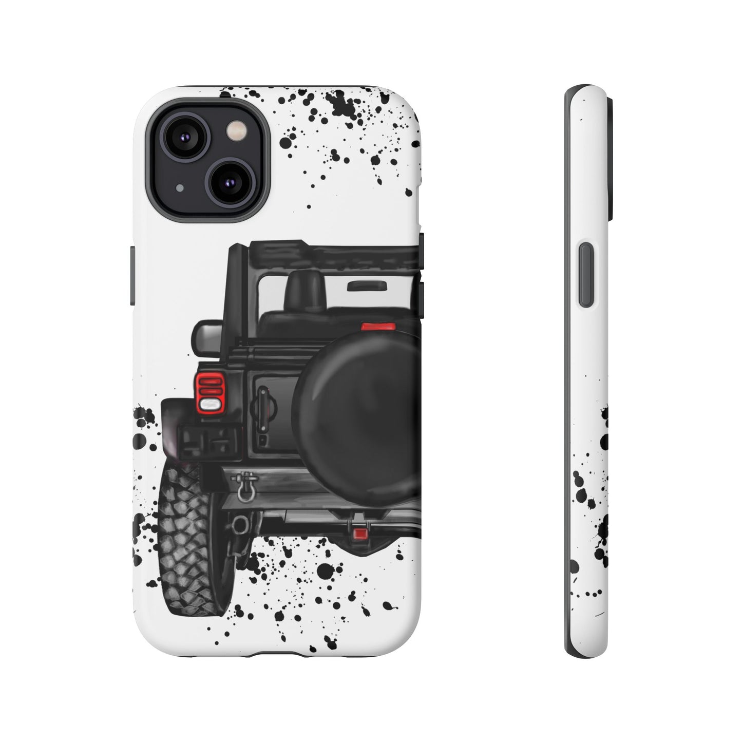 Off Road Life Black Protective Case for Iphone, Google and Samsung