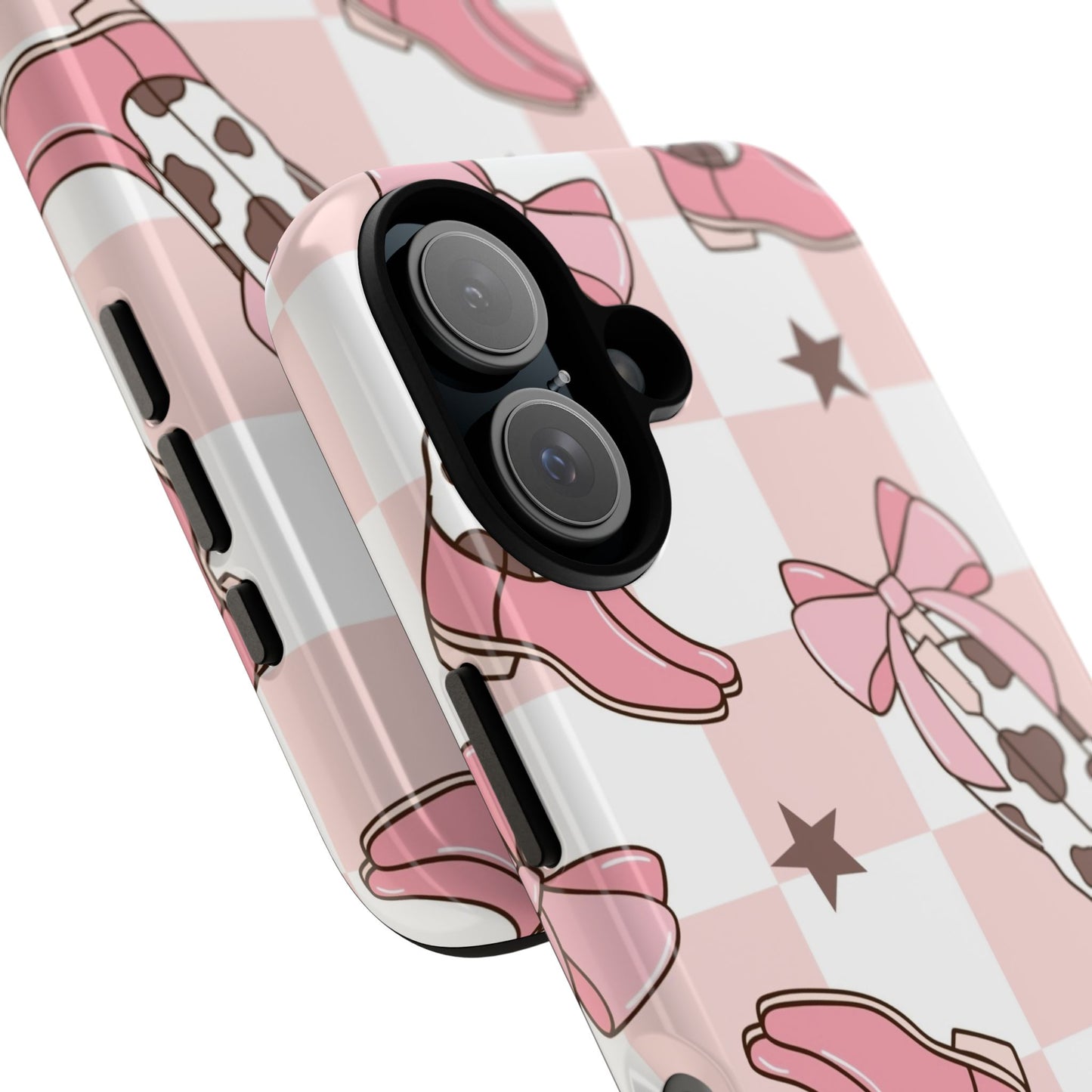 Cowboy Boots and Bows Protective Phone Case
