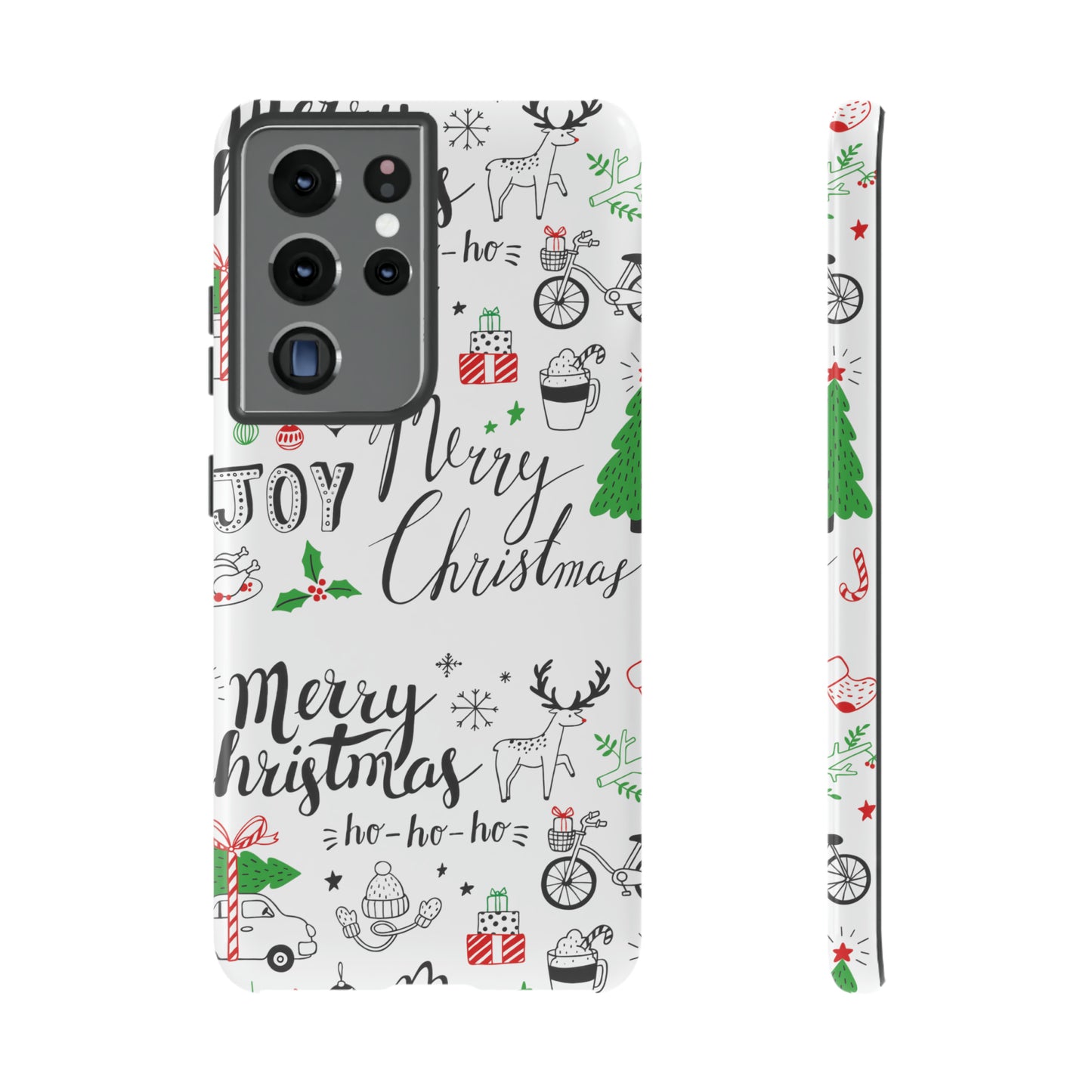 Merry Christmas Protective Phone Case for Iphone, Samsung and Google Phones