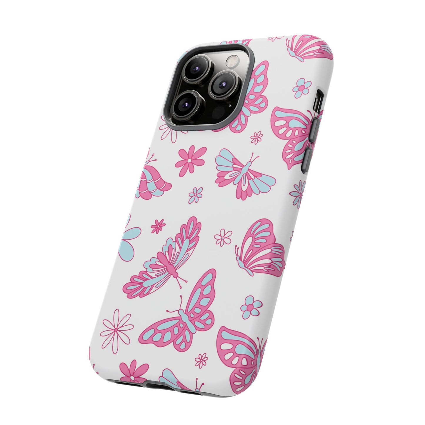 Pastel Butterflies Protective Phone Case