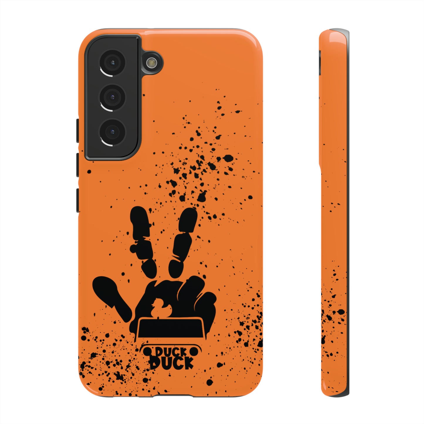 Duck Duck Orange Protective Phone Case for IPhone, Samsung and Google Phones