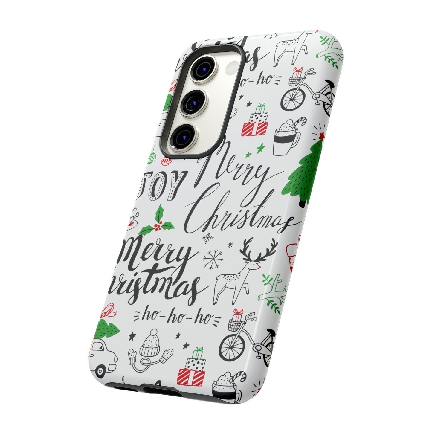 Merry Christmas Protective Phone Case for Iphone, Samsung and Google Phones