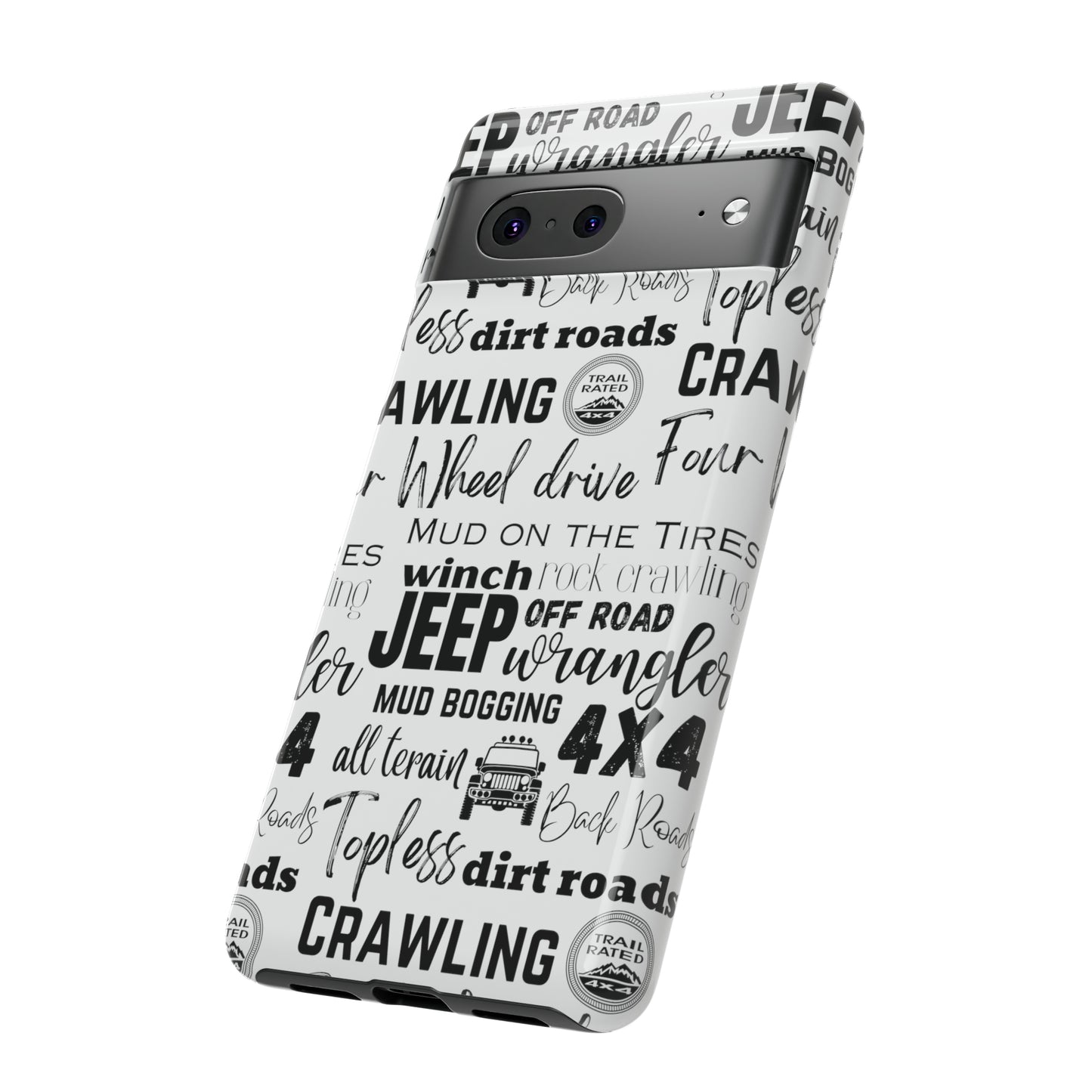 Off Road Subway Art Protective Phone Case for Iphone, Samsung and Google Phones