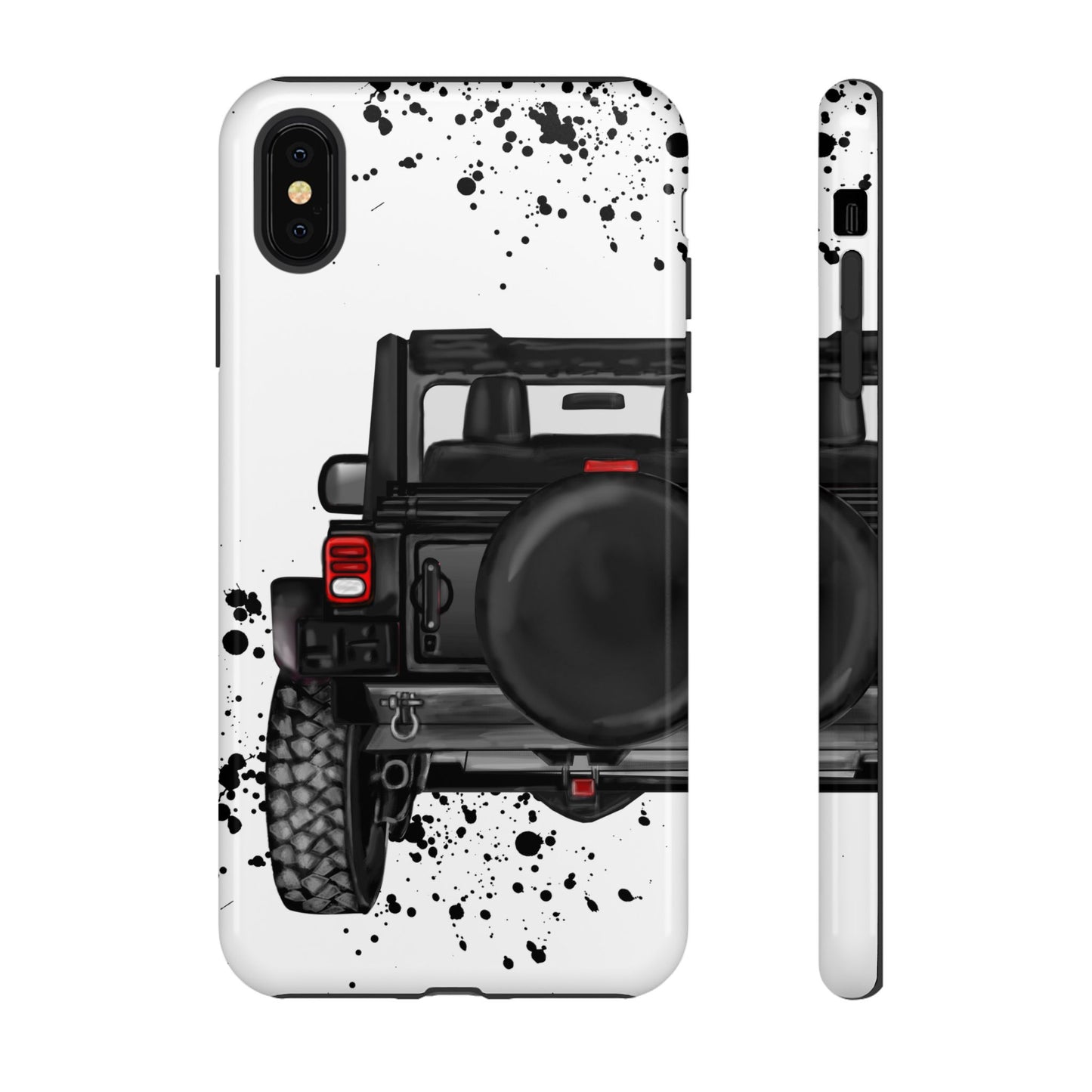 Off Road Life Black Protective Case for Iphone, Google and Samsung