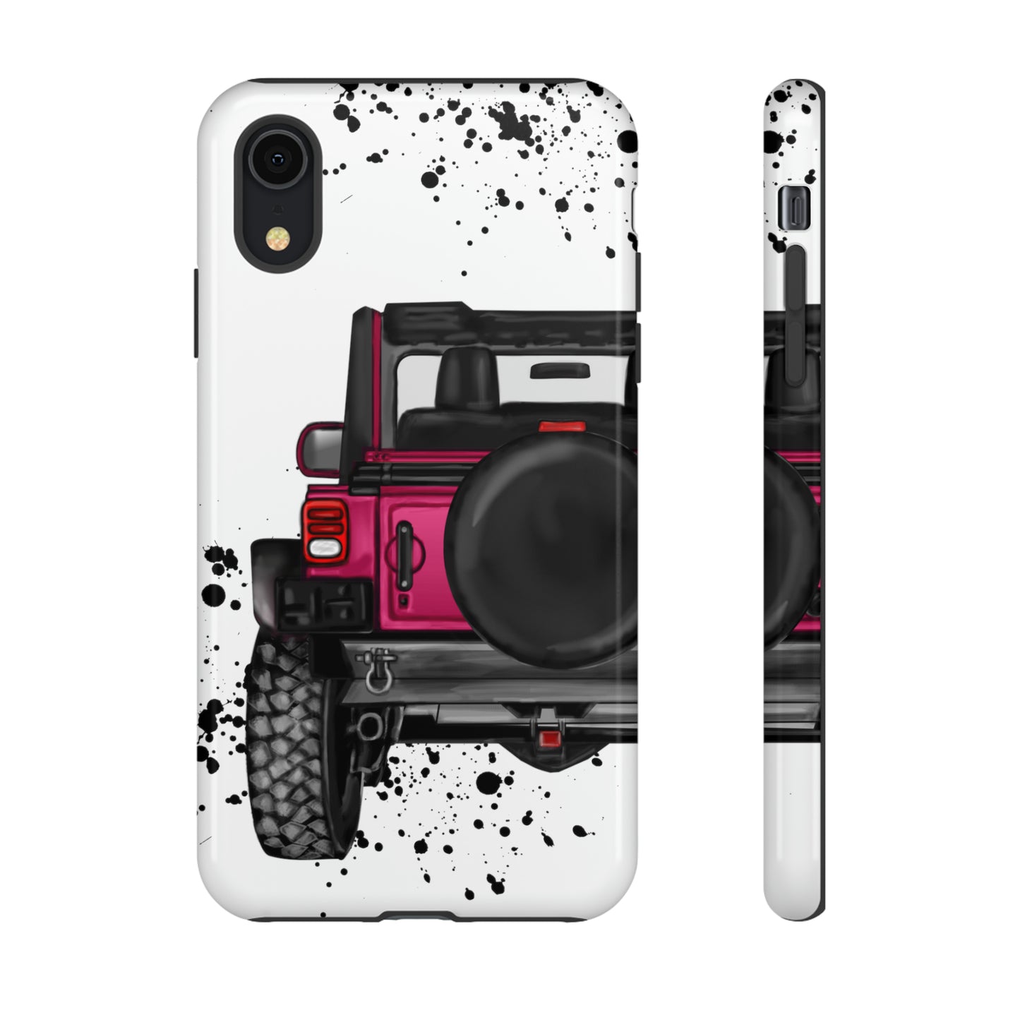 Off Road Life Dark Pink Protective Case for Iphone, Google and Samsung