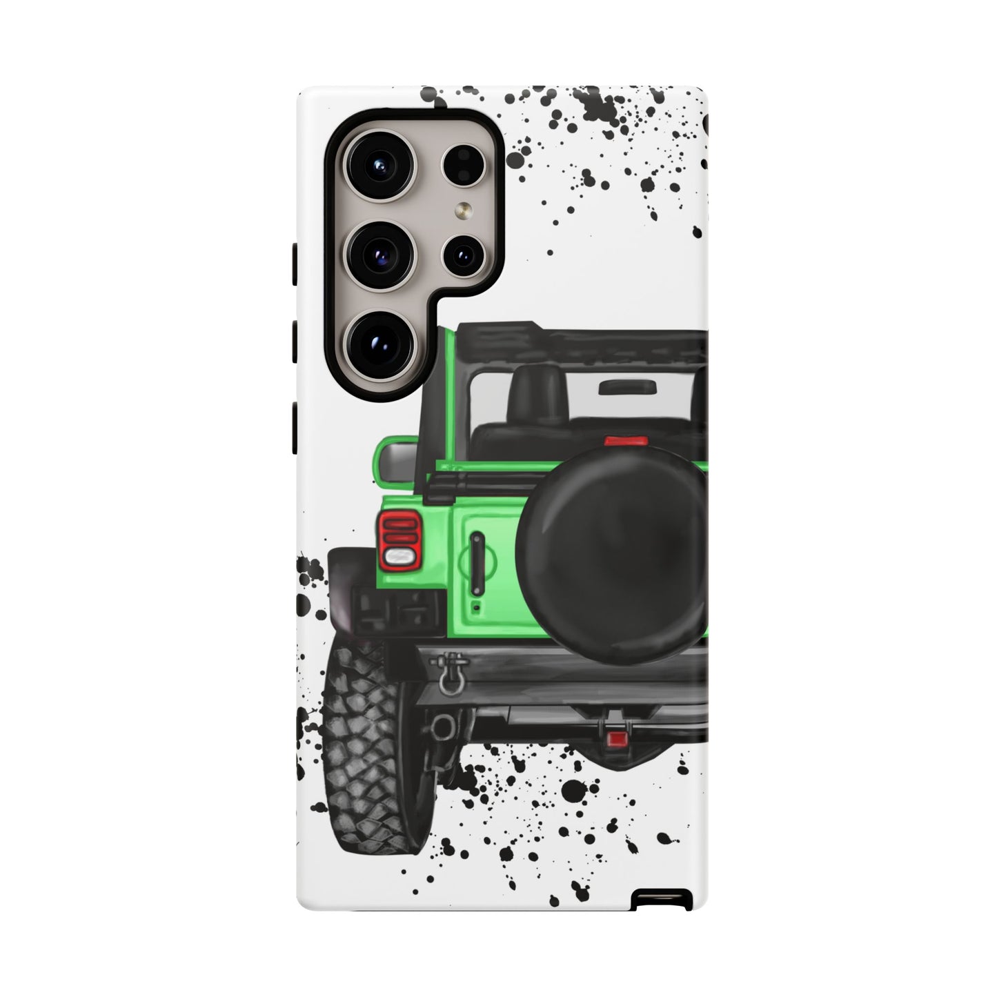 Off Road Life Green Protective Case for Iphone, Google and Samsung