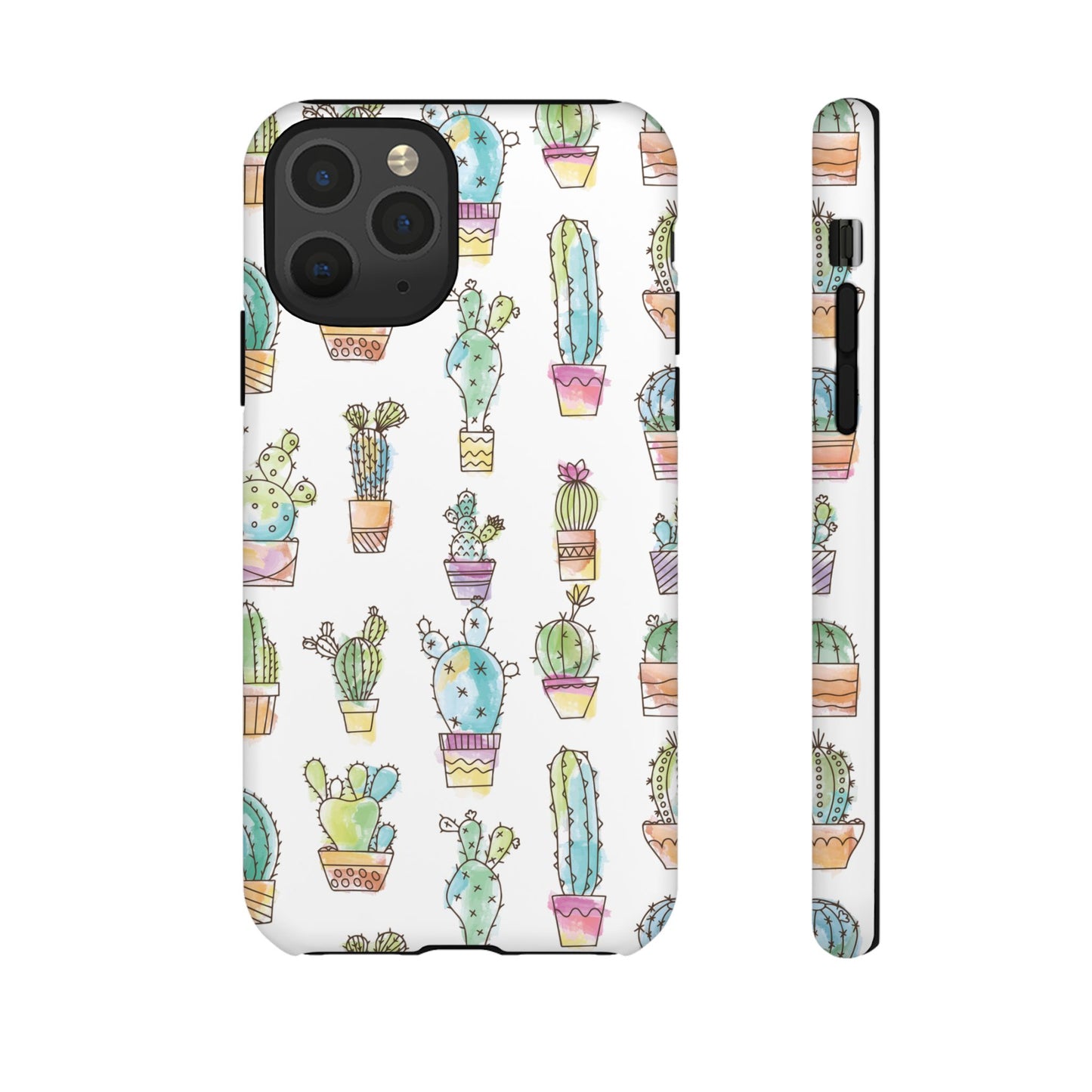 Pastel Cactus Love Phone Case