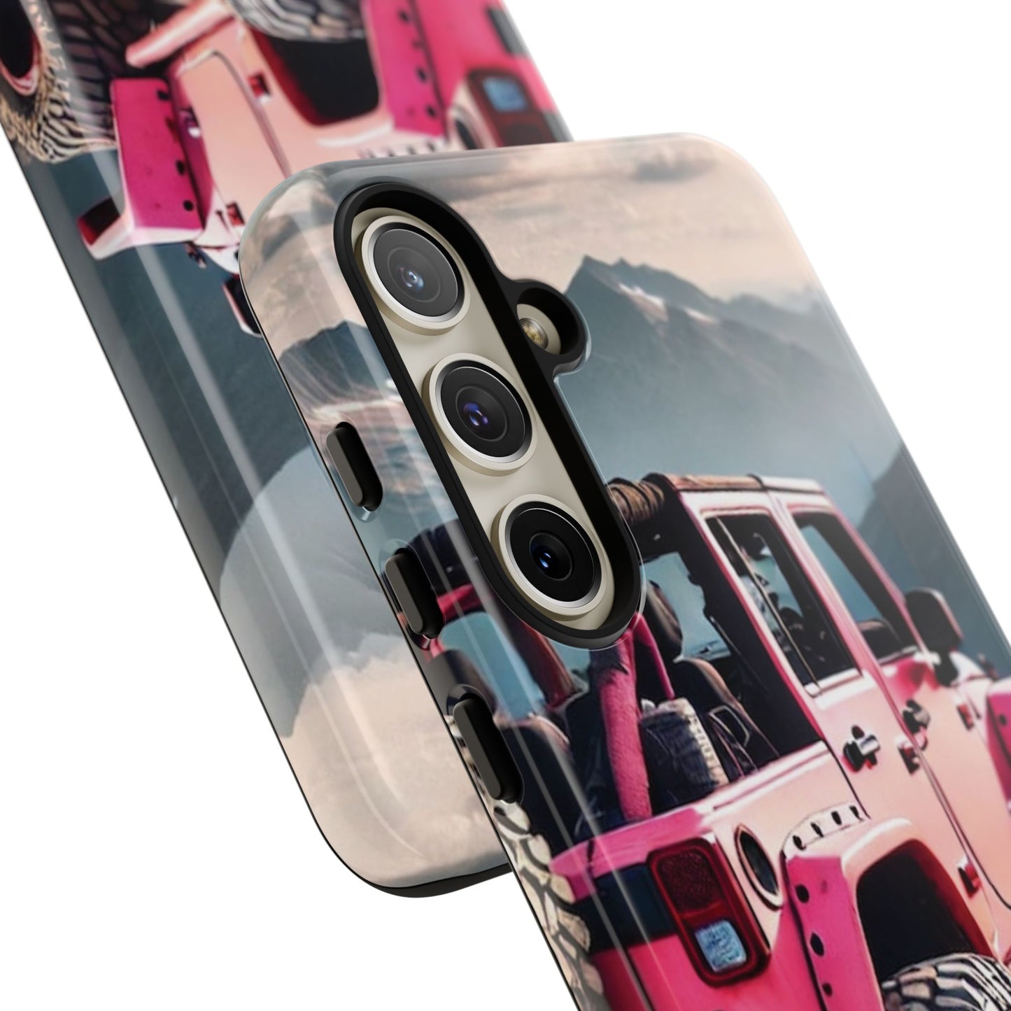 Pink Off Road Girl Phone Case