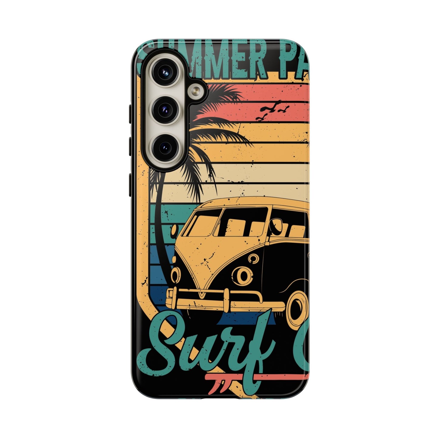 Retro Van Surf Summer Protective Phone Case