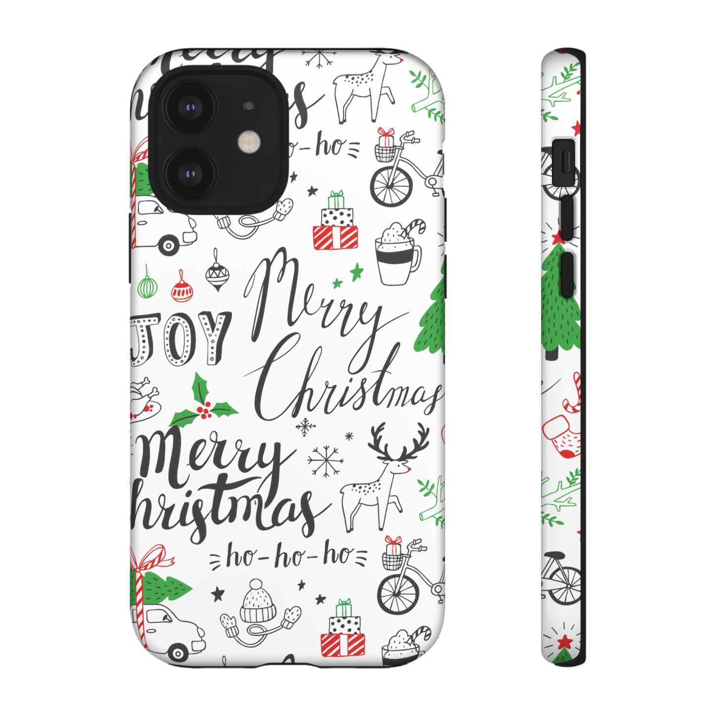 Merry Christmas Protective Phone Case for Iphone, Samsung and Google Phones