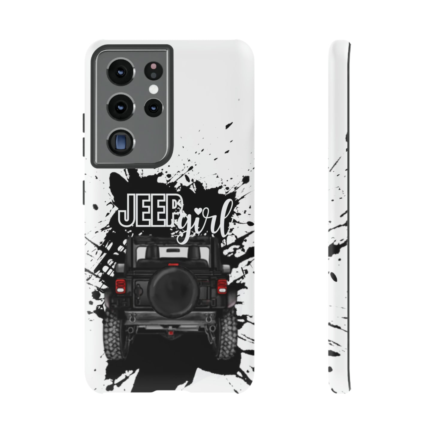 Off Road Girl Black Tough Cases