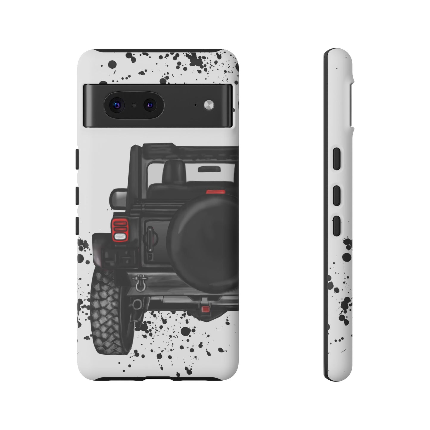 Off Road Life Black Protective Case for Iphone, Google and Samsung