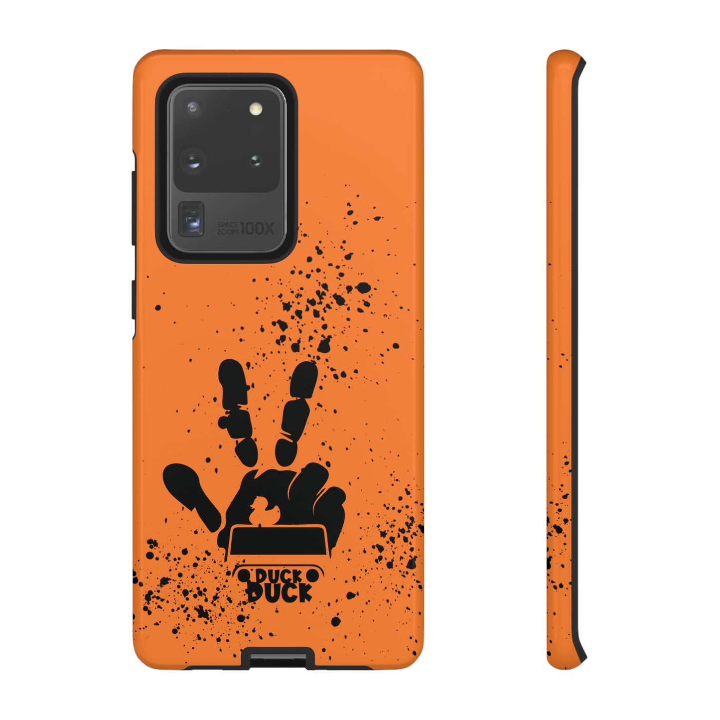 Duck Duck Orange Protective Phone Case for IPhone, Samsung and Google Phones