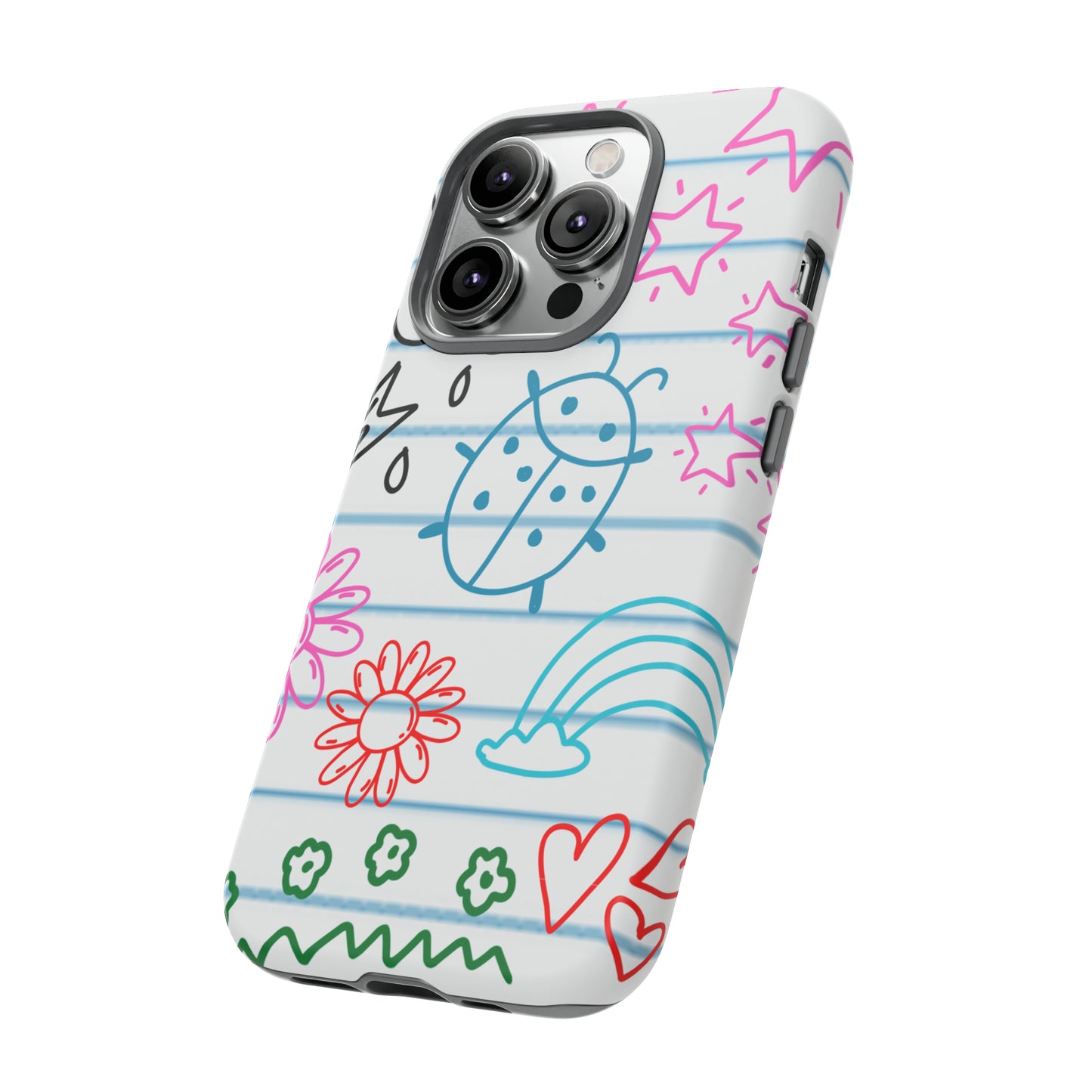 Kid Doodles Protective Phone Case for IPhone, Google and Samsung phones