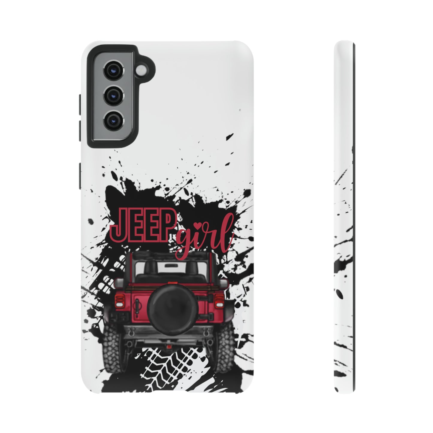 Off Road Girl Red Tough Cases