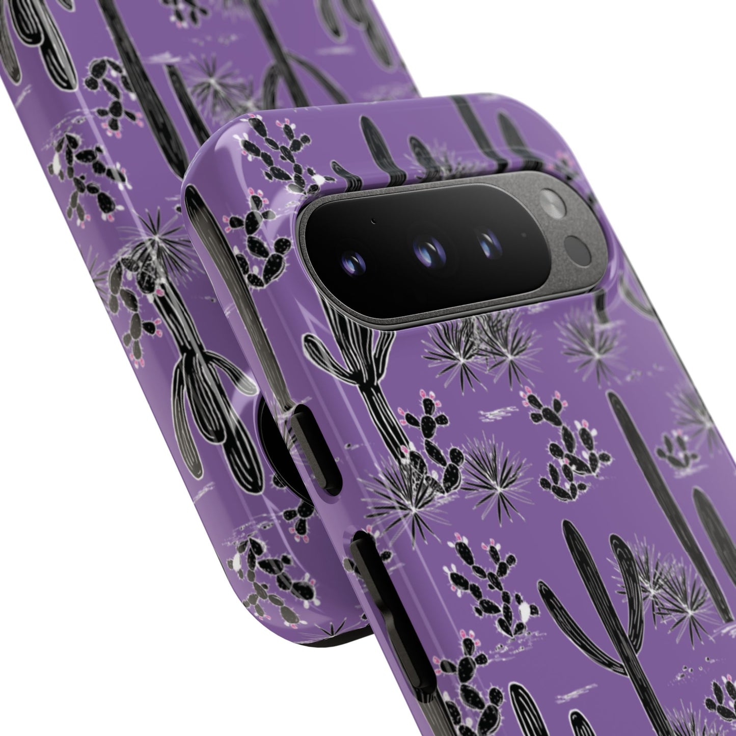 Purple Cactus Love Phone Case