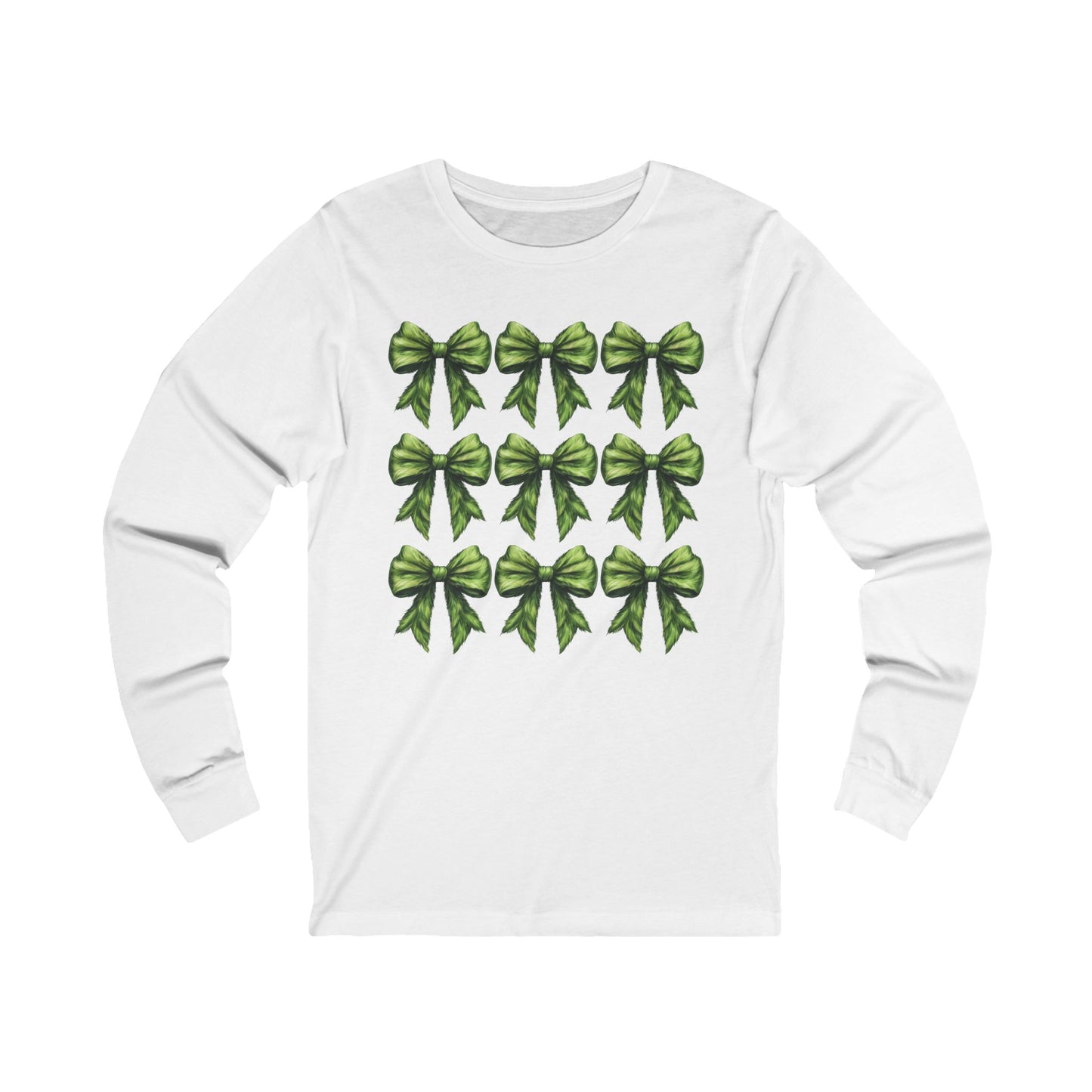 Grinchmas Coquette Unisex Jersey Long Sleeve Tee