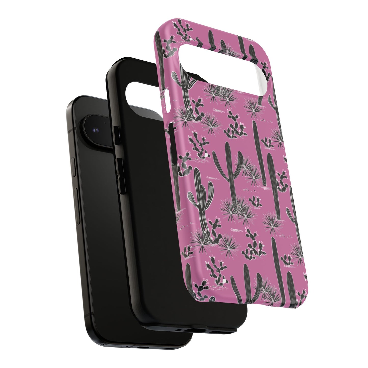 Pink Cactus Love Phone Case