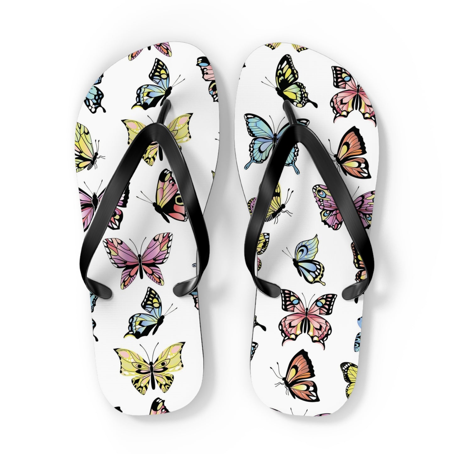 Butterfly Summer Flip Flops