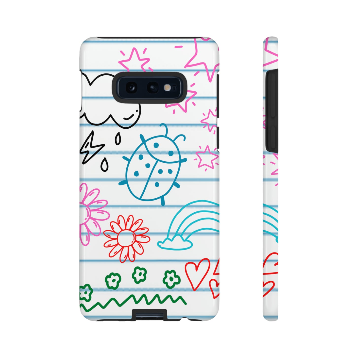 Kid Doodles Protective Phone Case for IPhone, Google and Samsung phones