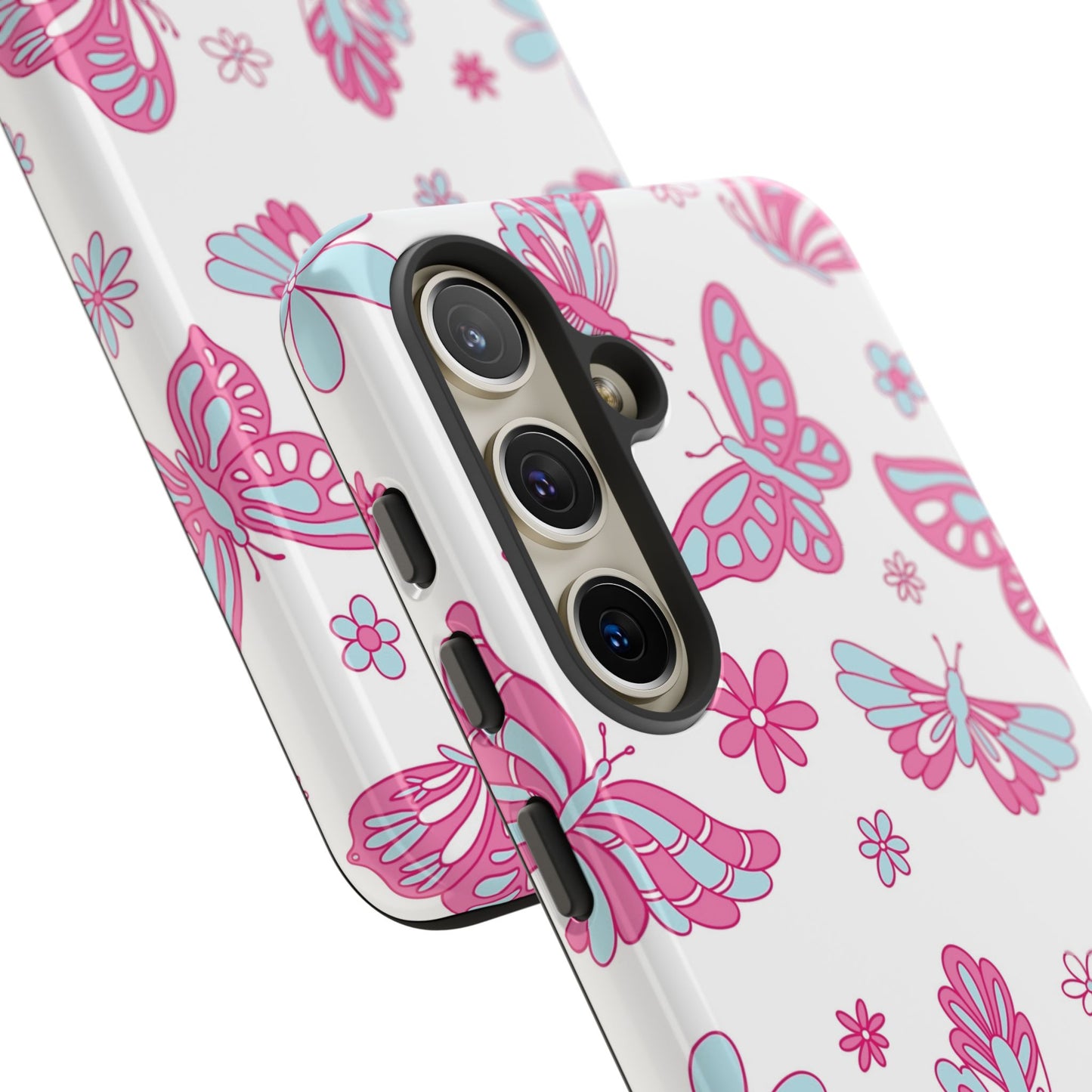Pastel Butterflies Protective Phone Case