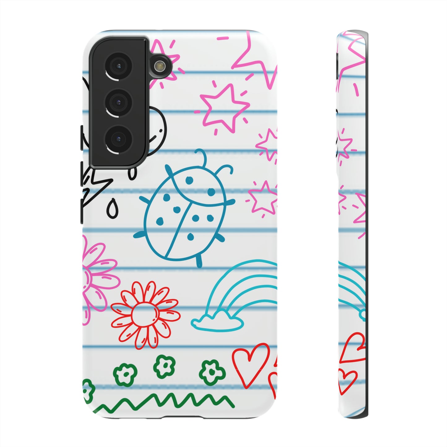 Kid Doodles Protective Phone Case for IPhone, Google and Samsung phones