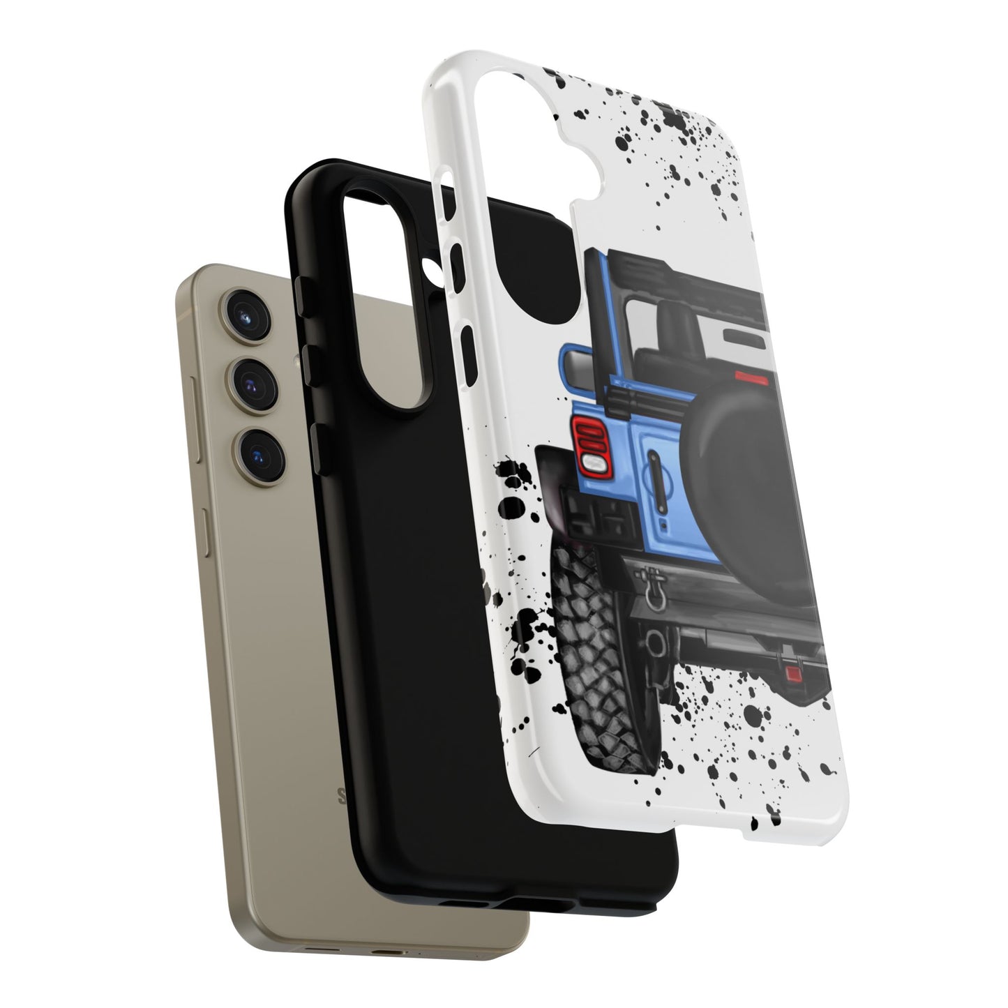 Off Road Life Light Blue Protective Case for Iphone, Google and Samsung