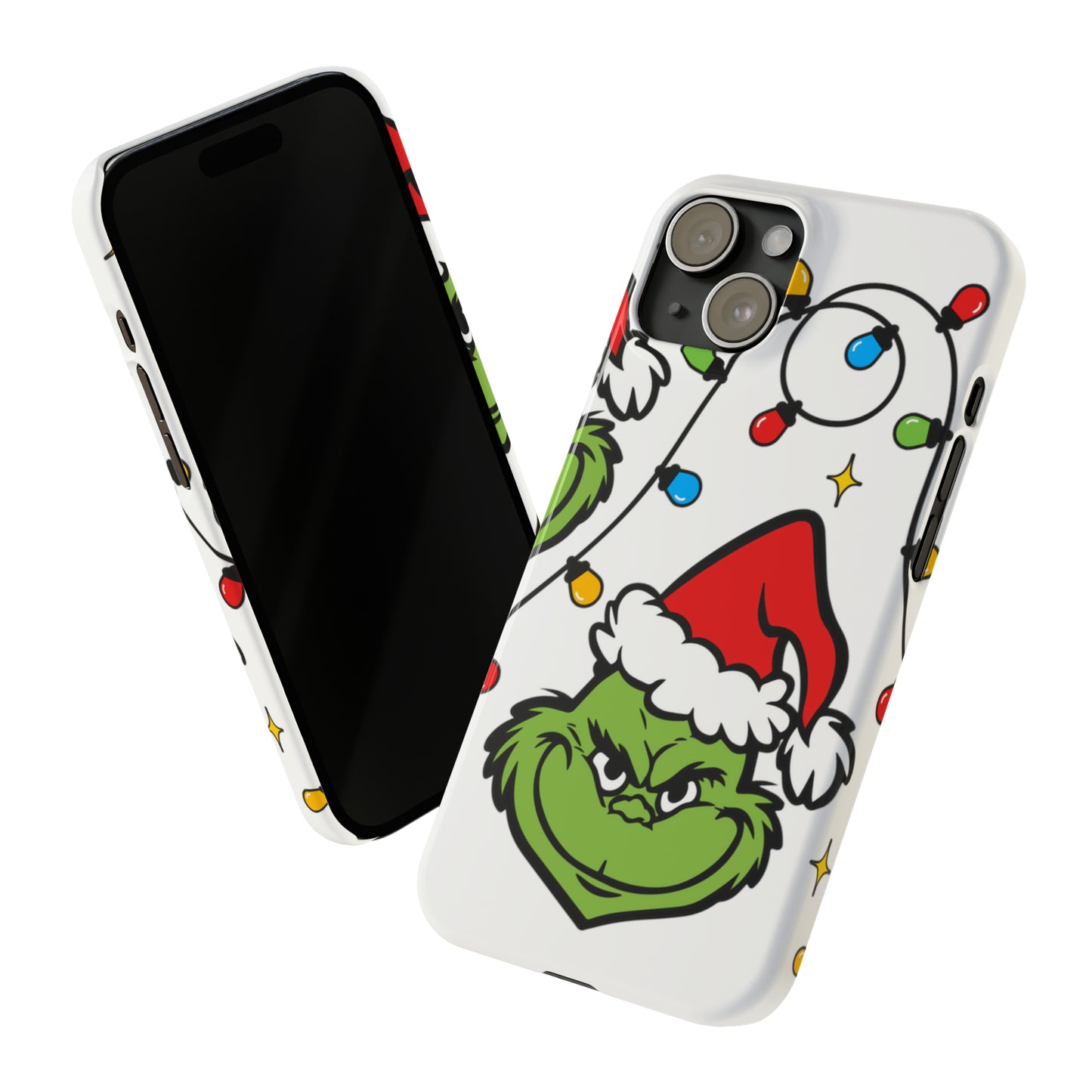 Grinchmas Lights Slim Phone Case for Iphone