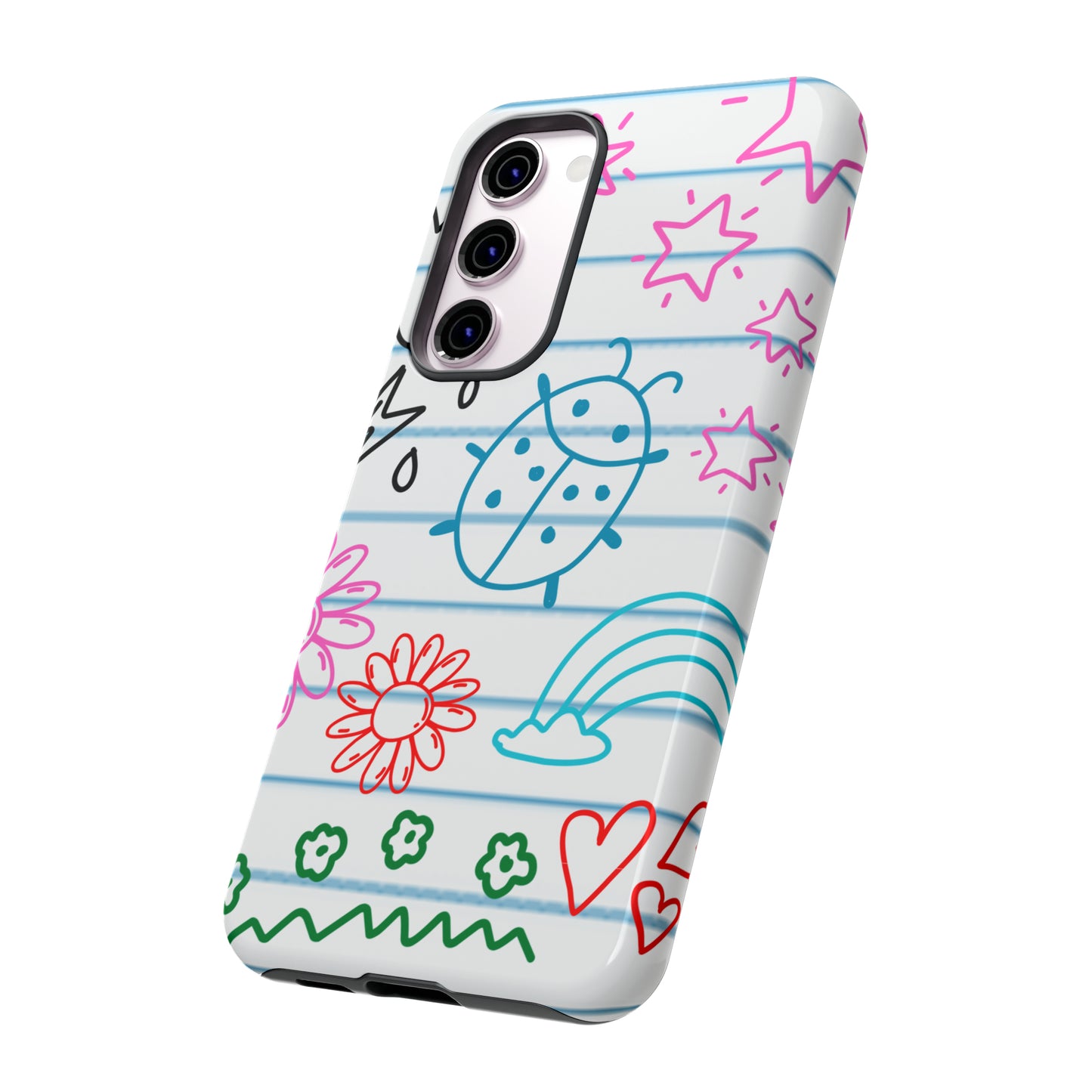 Kid Doodles Protective Phone Case for IPhone, Google and Samsung phones