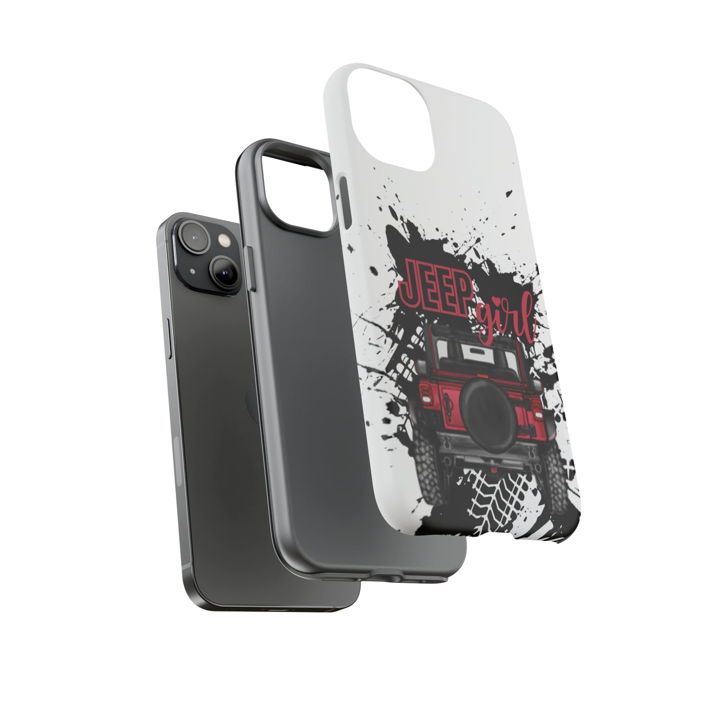 Off Road Girl Red Tough Cases