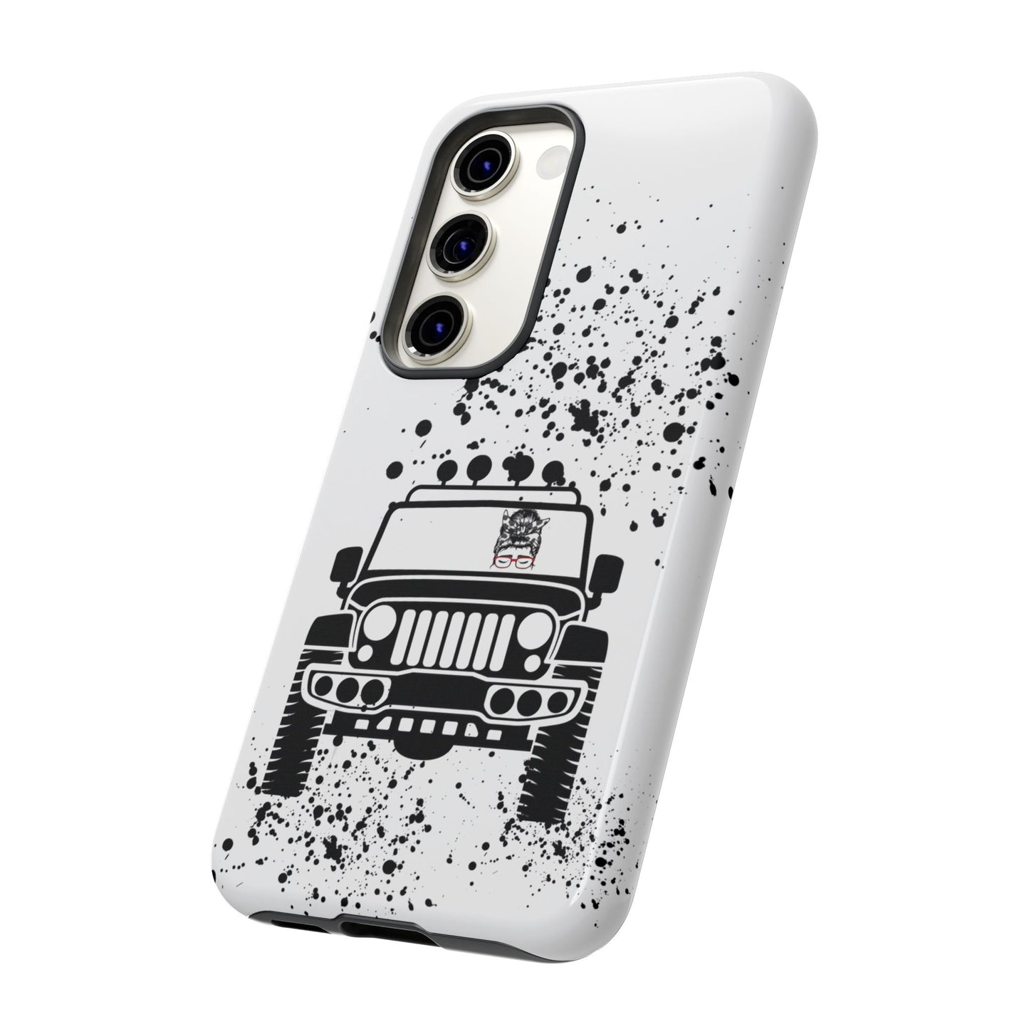 Off Road Girl with Glasses Tough Cases