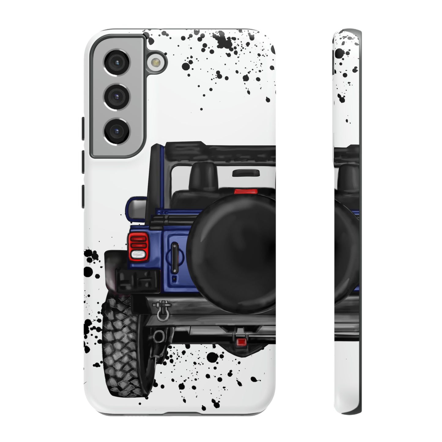 Off Road Life Dark Blue Protective Case for Iphone, Google and Samsung