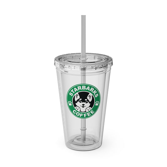 Starbucks Dog Lover Tumbler with Straw, 16oz