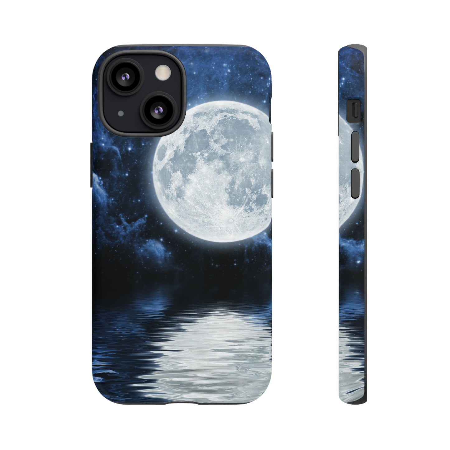 Moon Reflection Protective Phone Case for IPhone, Google and Samsung Phones