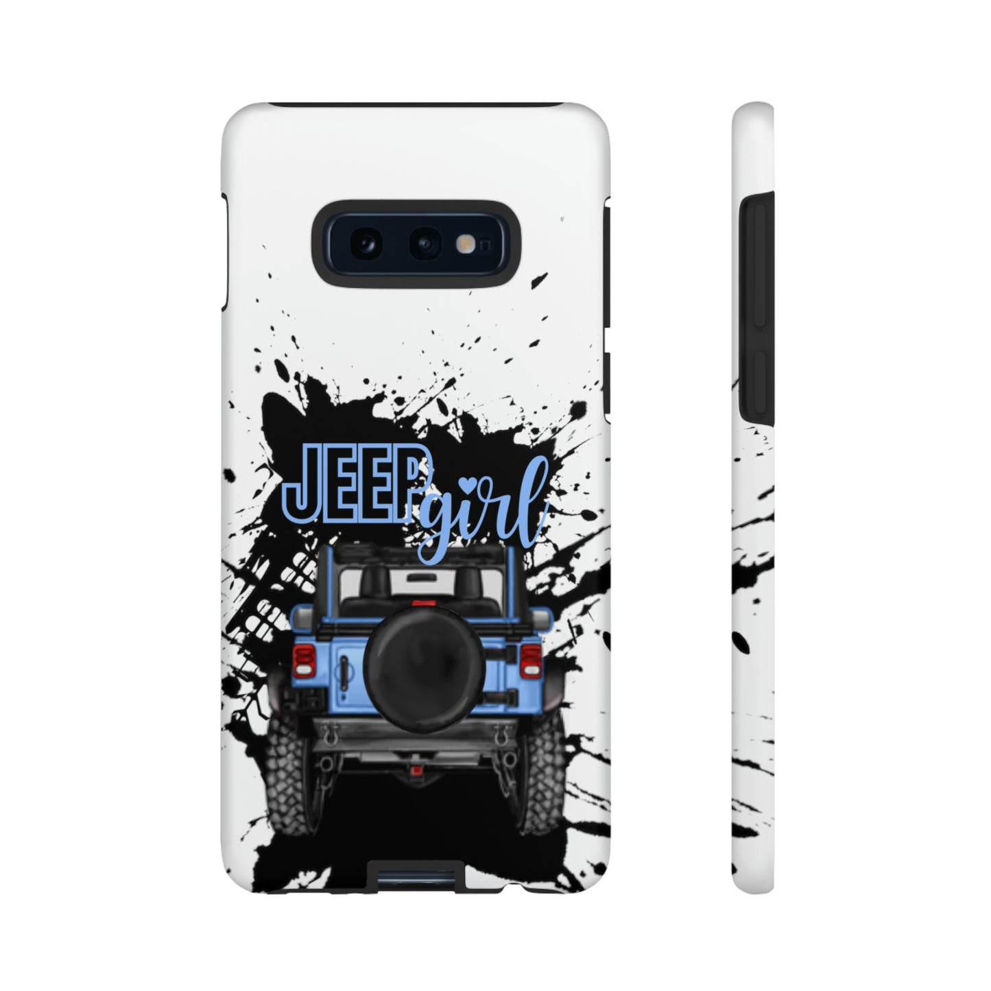 Off Road Girl Blue Tough Cases