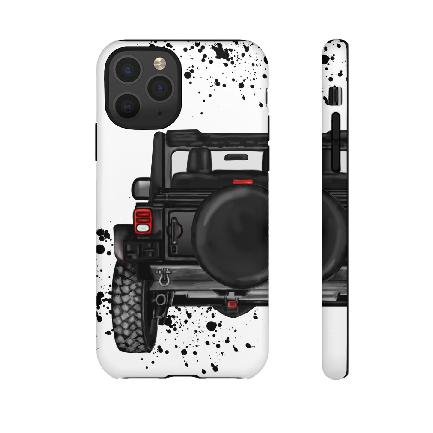Off Road Life Black Protective Case for Iphone, Google and Samsung
