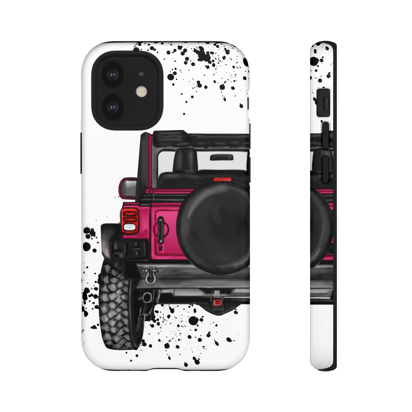 Off Road Life Dark Pink Protective Case for Iphone, Google and Samsung