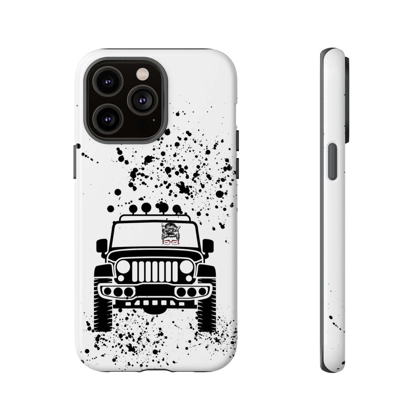 Off Road Girl with Glasses Tough Cases