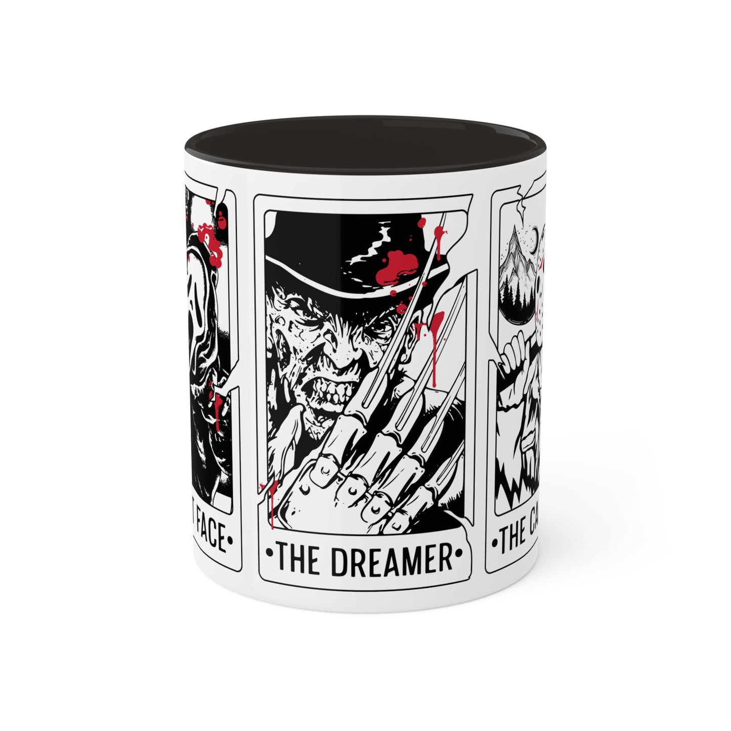 Horror movie fan mug