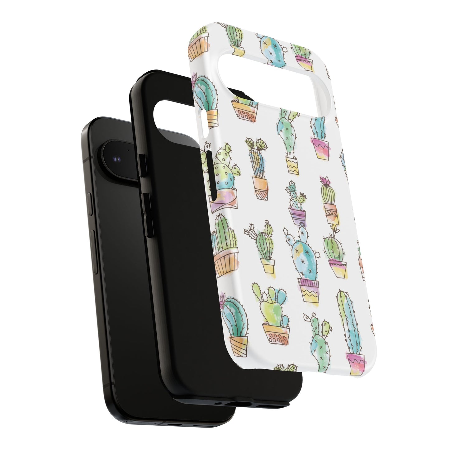 Pastel Cactus Love Phone Case