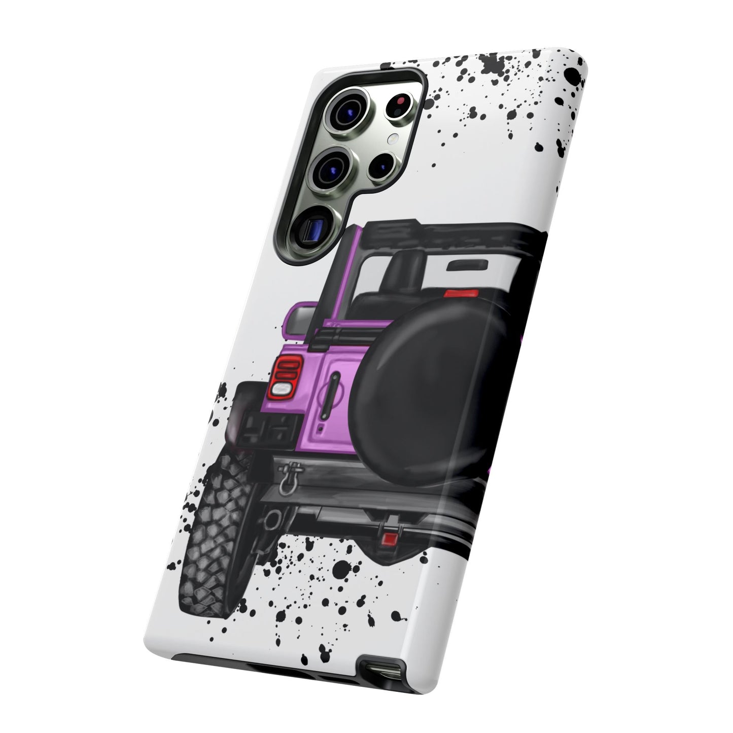 Off Road Life Pink/Light Purple Protective Case for Iphone, Google and Samsung