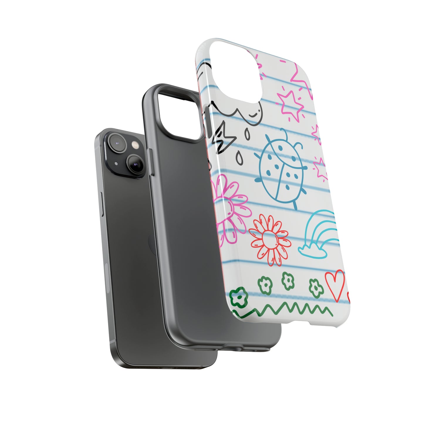 Kid Doodles Protective Phone Case for IPhone, Google and Samsung phones