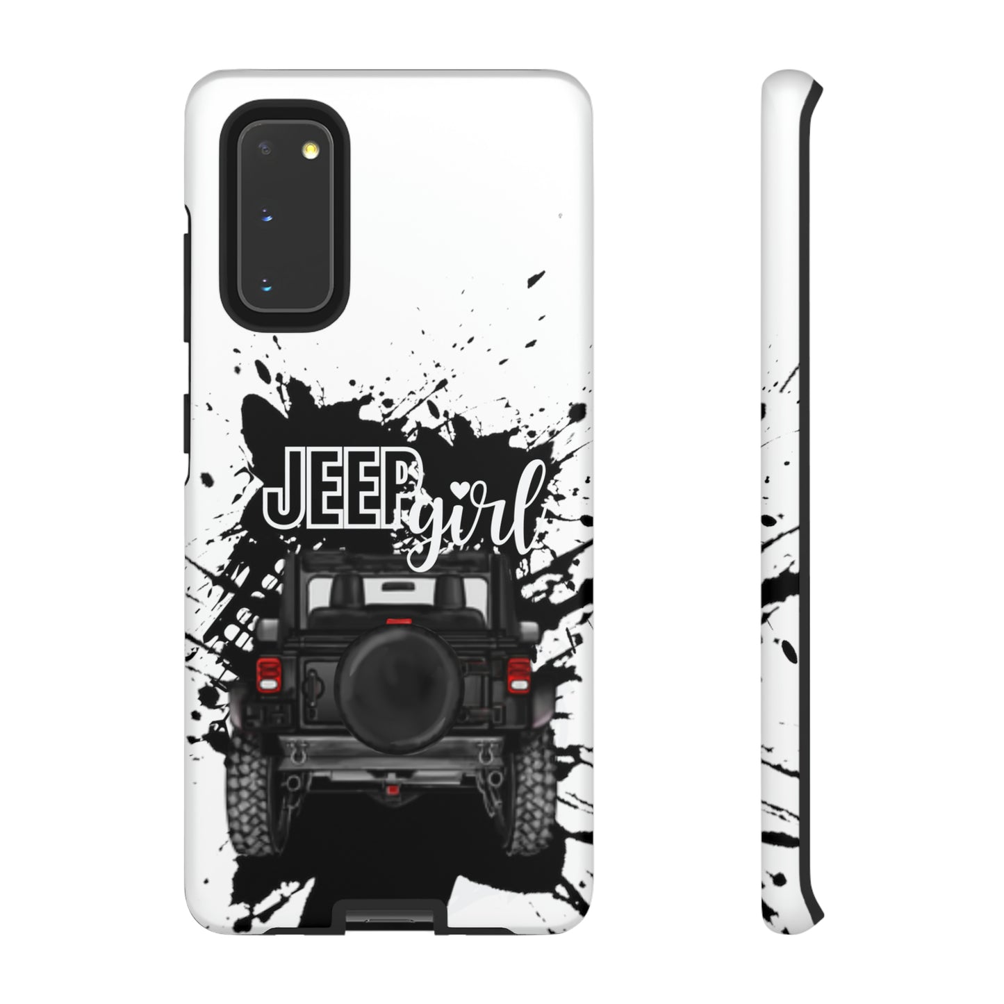 Off Road Girl Black Tough Cases