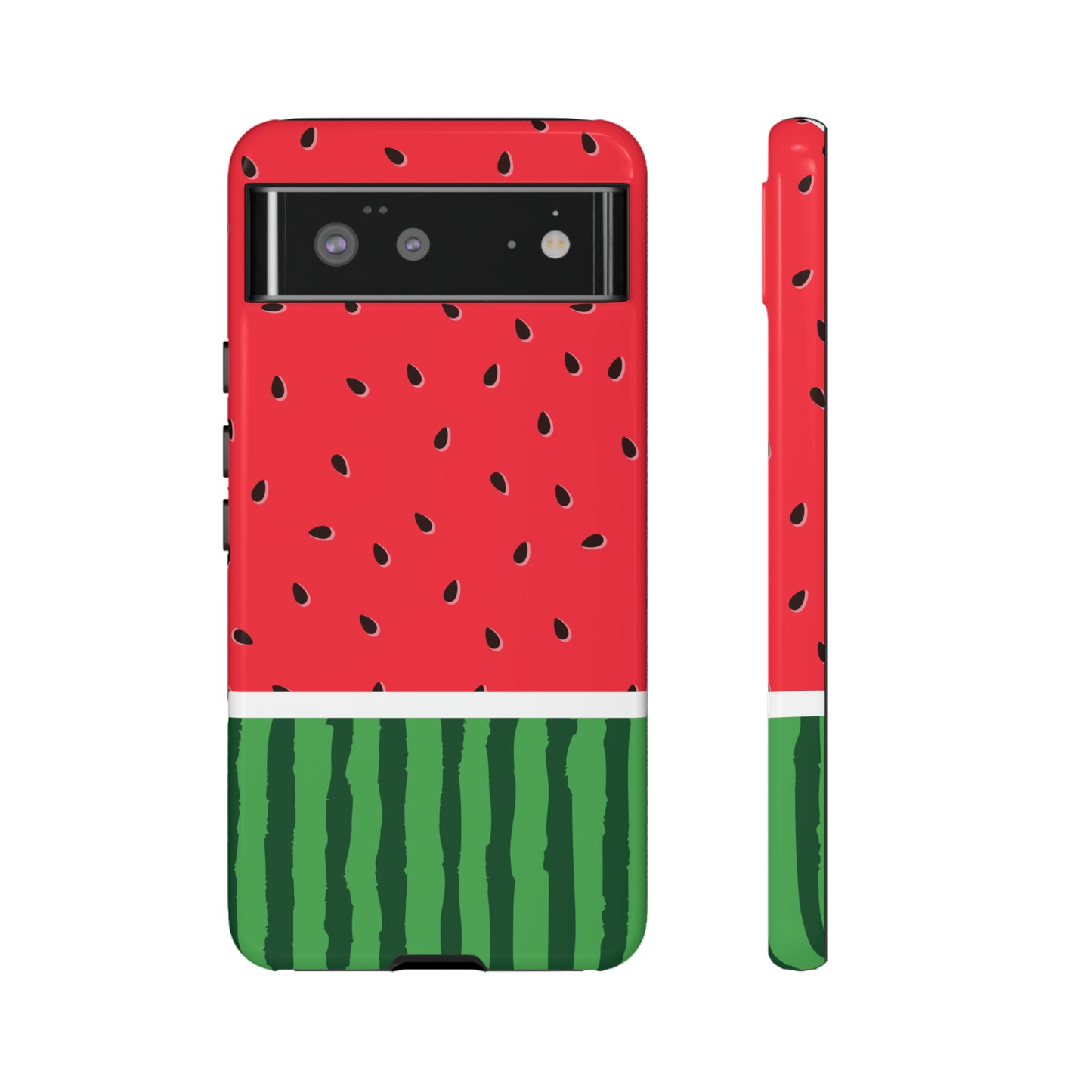 Adorable Watermelon Protective Phone Case for Google, Iphone, and Samsung Phone Cases