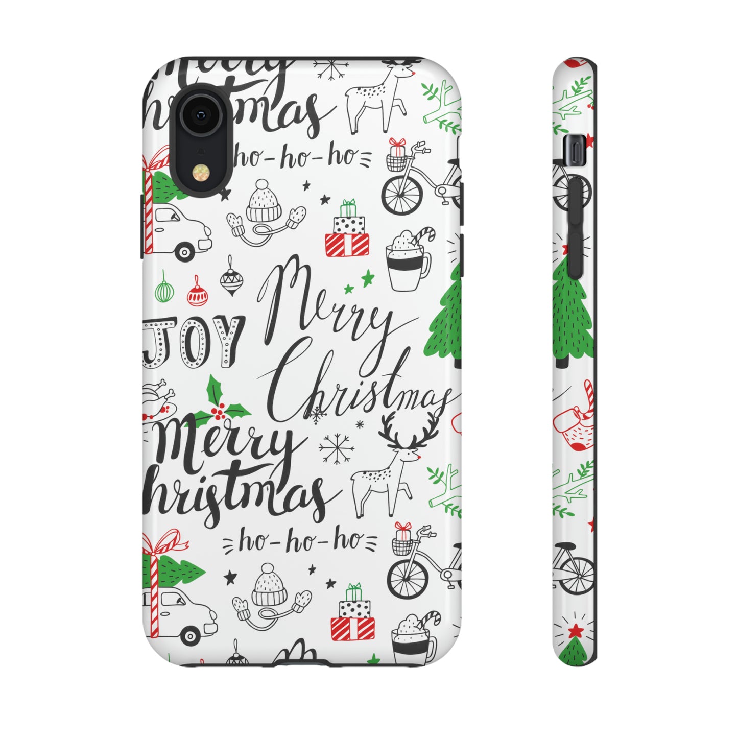 Merry Christmas Protective Phone Case for Iphone, Samsung and Google Phones